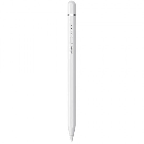 Baseus - Stylus Pen Smooth Writing Series (P80015806211-01) - Active Version, Type-C, for iPad - Moon White