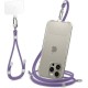 Spigen - Universal Holder Link Strap - Crossbody Lanyard for Phone Cases, 220 - 790mm -  Deep Purple