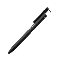 Fixed - Stylus Pen (FIXPEN-BK) - for Phones and Tablets, 3 in 1, Compact Size - Black