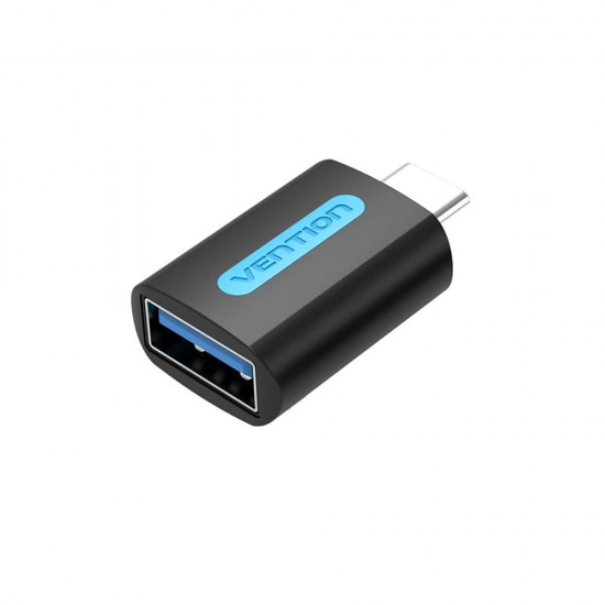 Vention - OTG Adapter (CDUB0) - Type-C to USB 3.0, 5Gbps, Stable Transmission, Universal Compatibility - Black