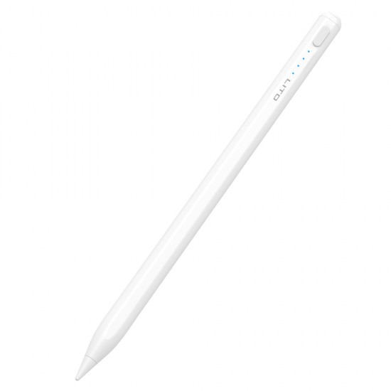 Lito - Stylus Pen (K1) - Wireless Charging, Palm Rejection, 90mAh, for iPad - White