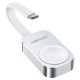 Acefast - SmartWatch Wireless Charger (E21) - for iWatch, 5W, with Type-C Cable, Broad Compatibility, Portable - Silver