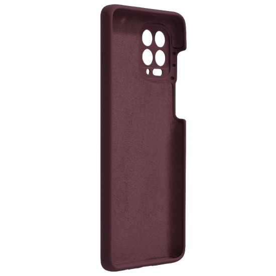 Techsuit - Soft Edge Silicone - Motorola Moto G100 - Plum Violet