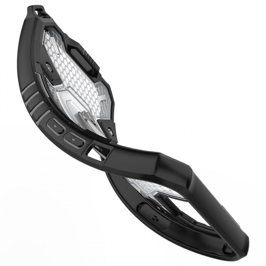 Techsuit - Honeycomb Armor - iPhone 13 Pro Max - Rose-Violet