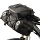 RockBros - Bike Storage Bag (AS-016) - with Handlebar Quick Mount System, 30 x 31 x 6.5cm - Black