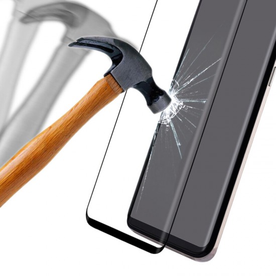 Mocolo - 3D Curved Full Glue Glass - Nokia G11 / G21 - Black