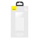 Baseus - Power Bank Bipow (PPBD050002) - Digital Display 2xUSB QC3.0, USB-C 10000mAh 15W + Cable Micro-USB 0.25m - White