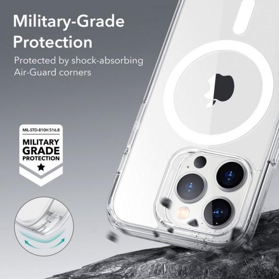 ESR - Classic Hybrid HaloLock - iPhone 14 Pro Max - Clear