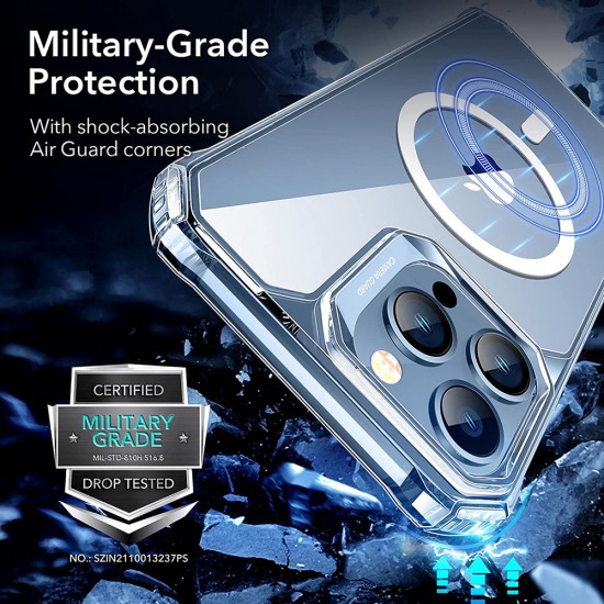 ESR - Air Armor HaloLock - iPhone 13 Pro Max - Clear