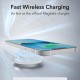 ESR - Wireless Charger HaloLock - MagSafe Compatible, with Kickstand - White