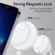 ESR - Wireless Charger HaloLock Shift - Stand with Removable Magnetic Pad, MagSafe Compatible - White