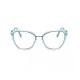 Techsuit - Anti-Blue Light Glasses Reflex Metal (WD605-N3) - Cat Eye - Blue