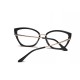 Techsuit - Anti-Blue Light Glasses Reflex Metal (WD605-N3) - Cat Eye - Blue