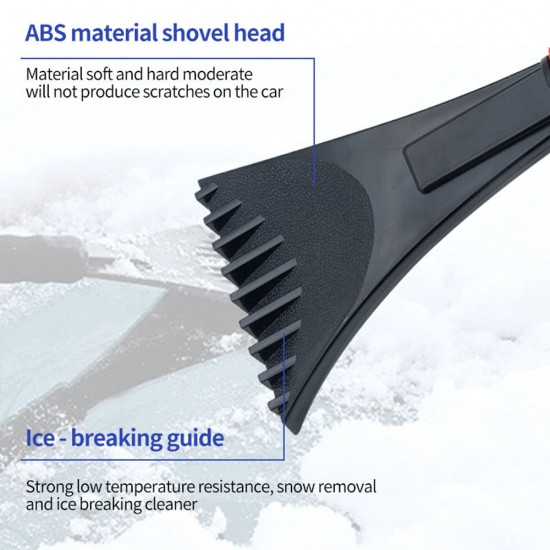 Techsuit - Ice Scraper (CX 003) - ABS, Polyester - Black