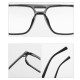 Techsuit - Anti-Blue Light Glasses Reflex PC (PC28014-C4) - Square - Pink