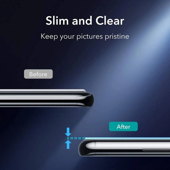 Techsuit - Full Camera Glass - Xiaomi 12T - Black