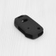 Techsuit - Car Key Case (3016.01) - Kia Seltos, Cerato - Black