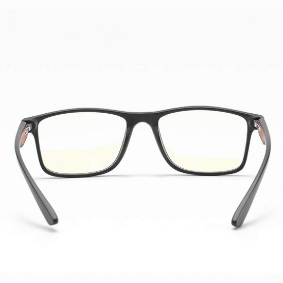 Techsuit -  Anti-Blue Light Glasses Reflex TR90 (F2388) - Rectangular - Sand Black / Grey