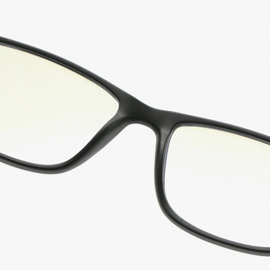 Techsuit - Anti-Blue Light Glasses Reflex TR90 (F2388) - Rectangular - Sand Black / Green