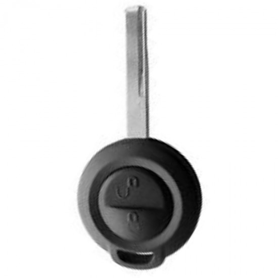 Techsuit - Car Key Case (1001.11) - Smart Forfour W454/Mitsubishi Colt, Carisma - Black