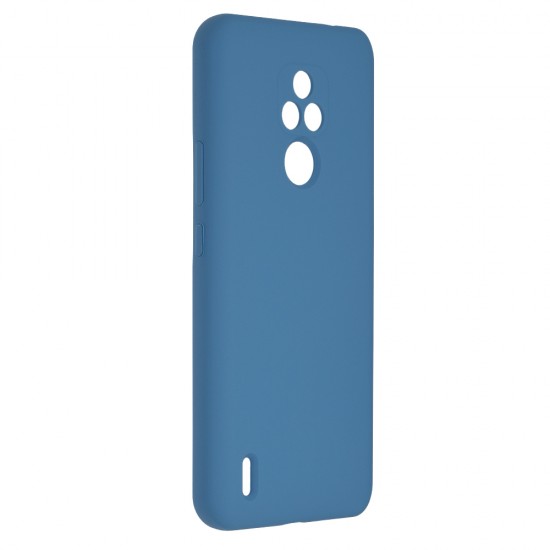 Techsuit - Soft Edge Silicone - Motorola Moto E7 - Denim Blue