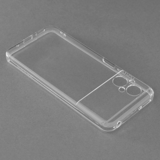 Techsuit - Clear Silicone - Xiaomi Poco M5 - Transparent