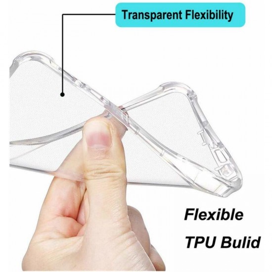 Techsuit - Clear Silicone - Xiaomi Poco M5 - Transparent