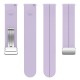 Techsuit - Watchband 20mm (W011) - Samsung Galaxy Watch 4/5/Active 2, Huawei Watch GT 3 (42mm)/GT 3 Pro (43mm) - Purple