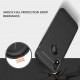 Techsuit - Carbon Silicone - iPhone XR - Black
