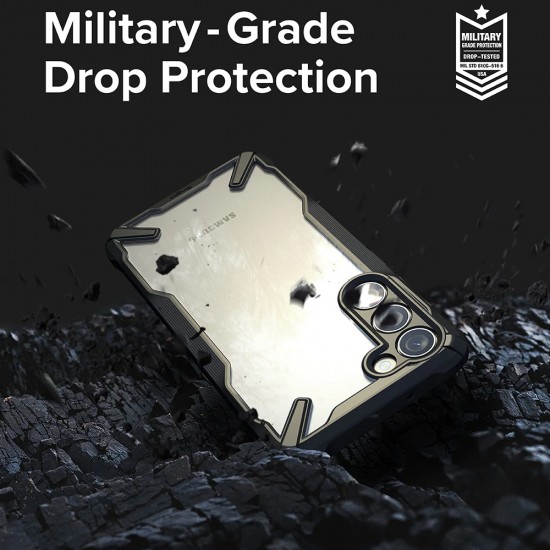 Ringke - Fusion X Design - Samsung Galaxy S23 - Camo Black