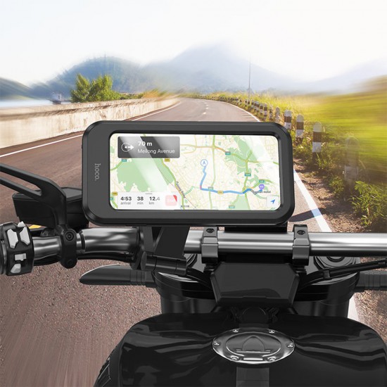 Hoco - Bike Holder Rider (CA101) - for Phones 4.5 - 7 inch, IPX4, Adjustable - Black