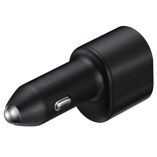 Samsung - Original Car Charger (EP-L5300XBEGWW) - USB Type-C, Fast Charge 60W, Cable Type-C, 5A, 1m - Black (Blister Packing)