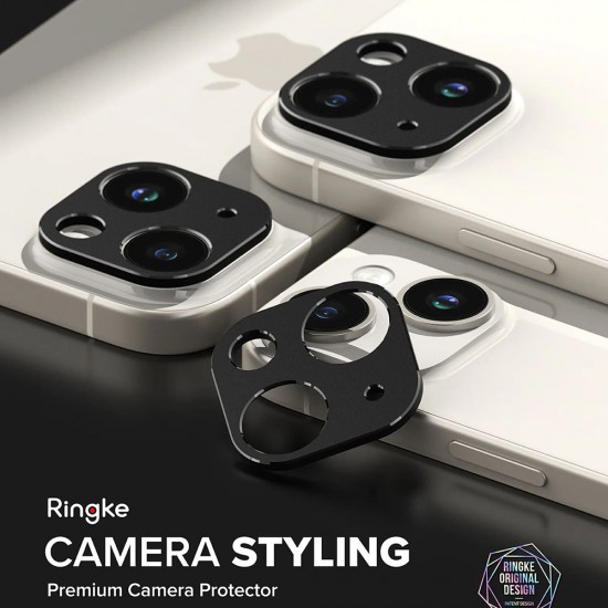Ringke - Camera Styling - iPhone 15 / 15 Plus - Black