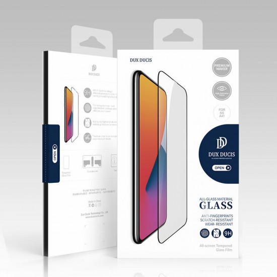 Dux Ducis - Tempered Glass - iPhone 15 Pro - Black