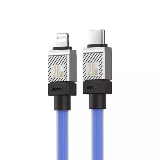 Baseus - Data Cable CoolPlay Series (CAKW000103) - USB-C to Lightning Fast Charging, 20W, 2m - Blue