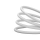 Baseus - Data Cable CoolPlay Series (CAKW000502) - USB to Lightning Fast Charging, 2.4A, 2m - White