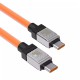 Baseus - Data Cable CoolPlay Series (CAKW000307) - Type-C to Type-C Super Fast Charging PD100W, 2m - Orange