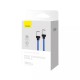 Baseus - Data Cable CoolPlay Series (CAKW000303) - Type-C to Type-C Super Fast Charging PD100W, 2m - Blue