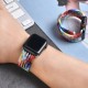 Techsuit - Watchband (W032) - Apple Watch 1/2/3/4/5/6/7/8/9/10/SE/SE 2/Ultra/Ultra 2 (42/44/45/46/49mm) - Colorful Pink