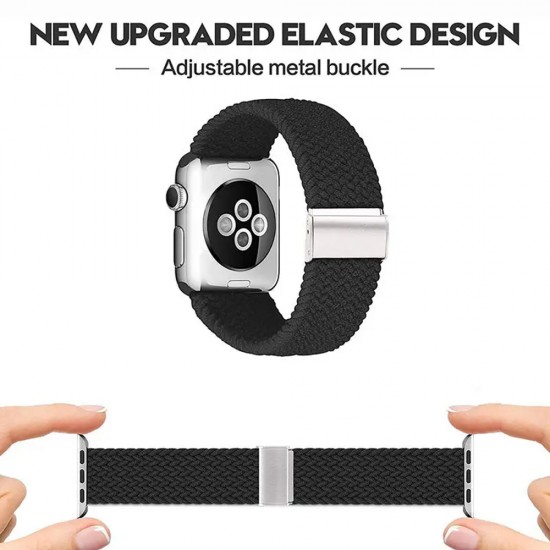 Techsuit - Watchband (W032) - Apple Watch 1/2/3/4/5/6/7/8/9/10/SE/SE 2/Ultra/Ultra 2 (42/44/45/46/49mm) - Colorful Pink