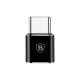 Baseus - OTG Adapter (CAMOTG-01) - Micro-USB Female to Type-C Male - Black