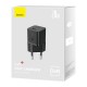 Baseus - Wall Charger (CCGN050101) - GaN, Type-C, Fast Charging, 20W - Black