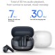 Baseus - Wireless Earbuds Bowie M2s (NGTW350101) - TWS with Bluetooth 5.3 - Cluster Black