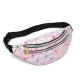 Techsuit - Casual Waist Bag (CWB1) - with Belt for Recreational Activity, Fitness, Three Pockets - Pink