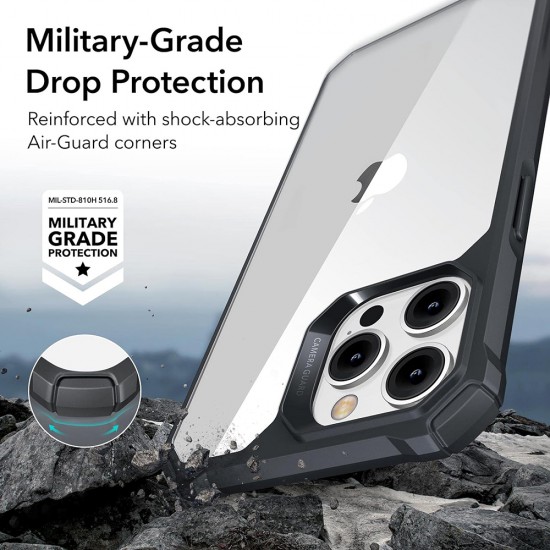 ESR - Air Armor - iPhone 14 Pro - Clear Black