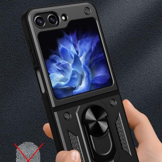 Techsuit - CamShield Series - Samsung Galaxy Z Flip5 - Blue