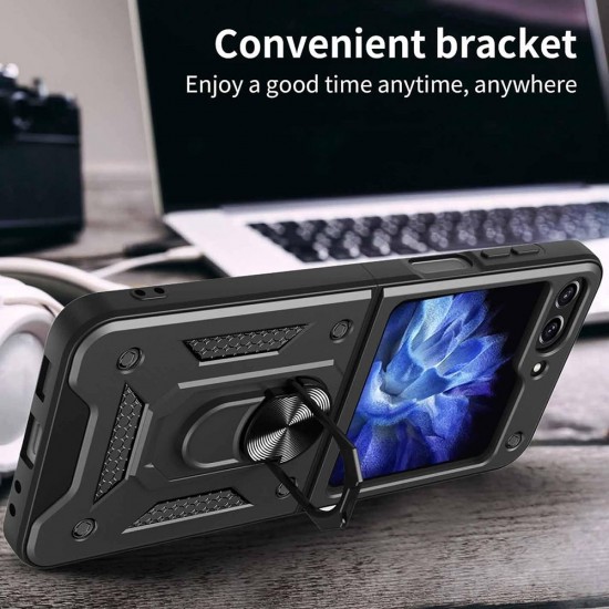 Techsuit - CamShield Series - Samsung Galaxy Z Flip5 - Blue