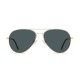 Techsuit - Sunglasses (3025) - for Women and Men, with UV Protection and Metal Frame - Gold / Green