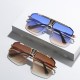 Techsuit - Sunglasses (2576) - for Men with Aluminum Frame, Oversized - Gold / Gray