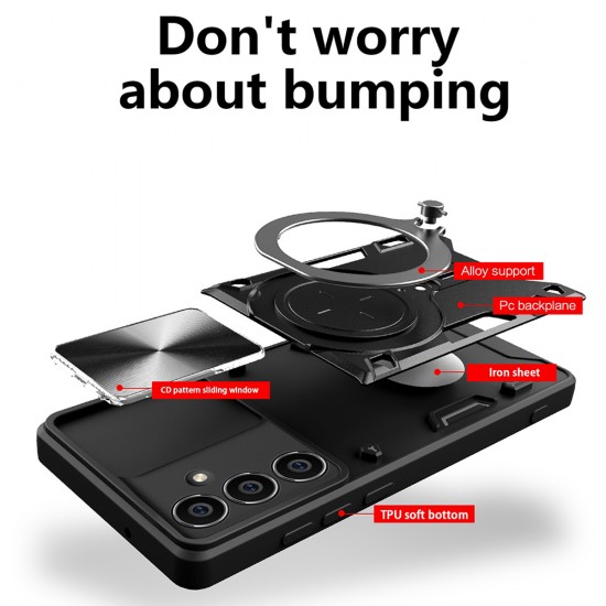 Techsuit - CamGuard Pro - Motorola Edge 40 Neo - Red